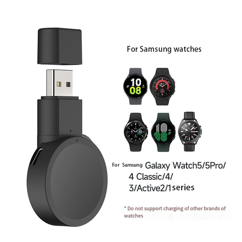 Wireless Pocket Watch Charger Dock For Samsung Galaxy Watch 5/4/3 Watch 3 Active 2 Watch Charging Stand