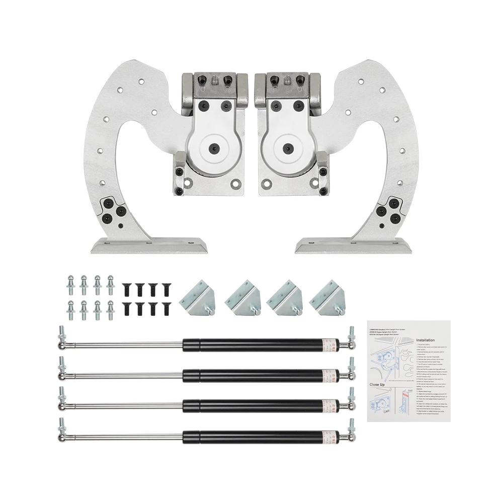 

For LBJ-1013-S Hot Sale Auto Door Open Parts Vertical Automatic Universal Lambo Door Hinges Kit For Car