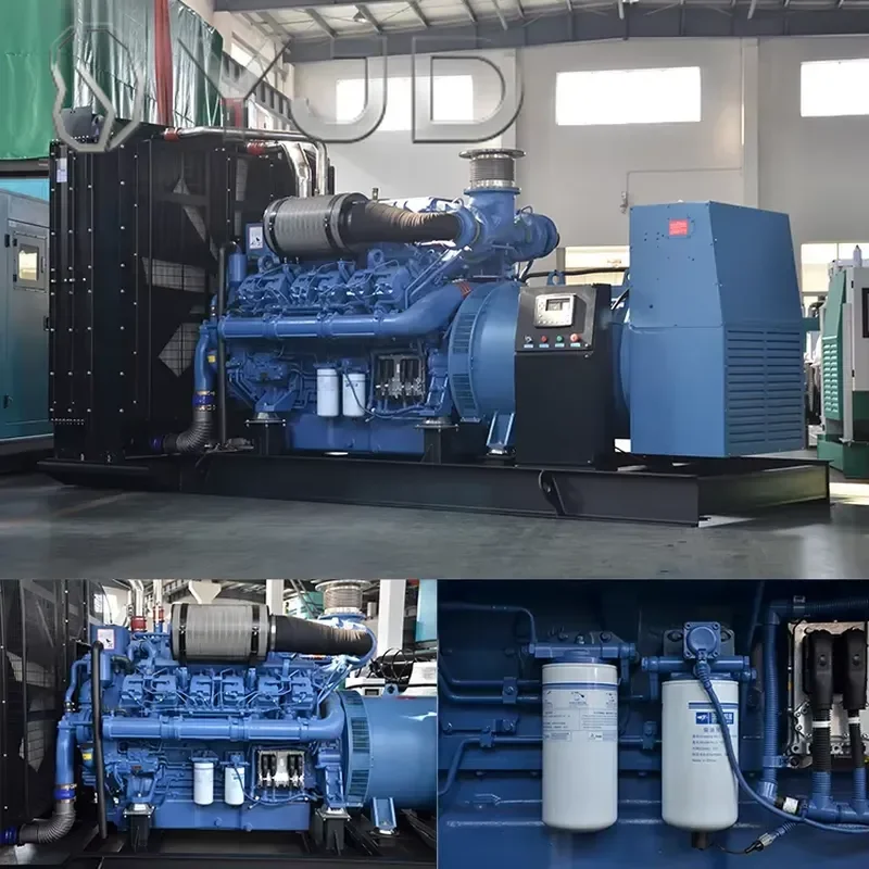 YJD 1500 Kva Generator Price 1200kw Mega Power Generator with Yuchai YC12VC2070-D31