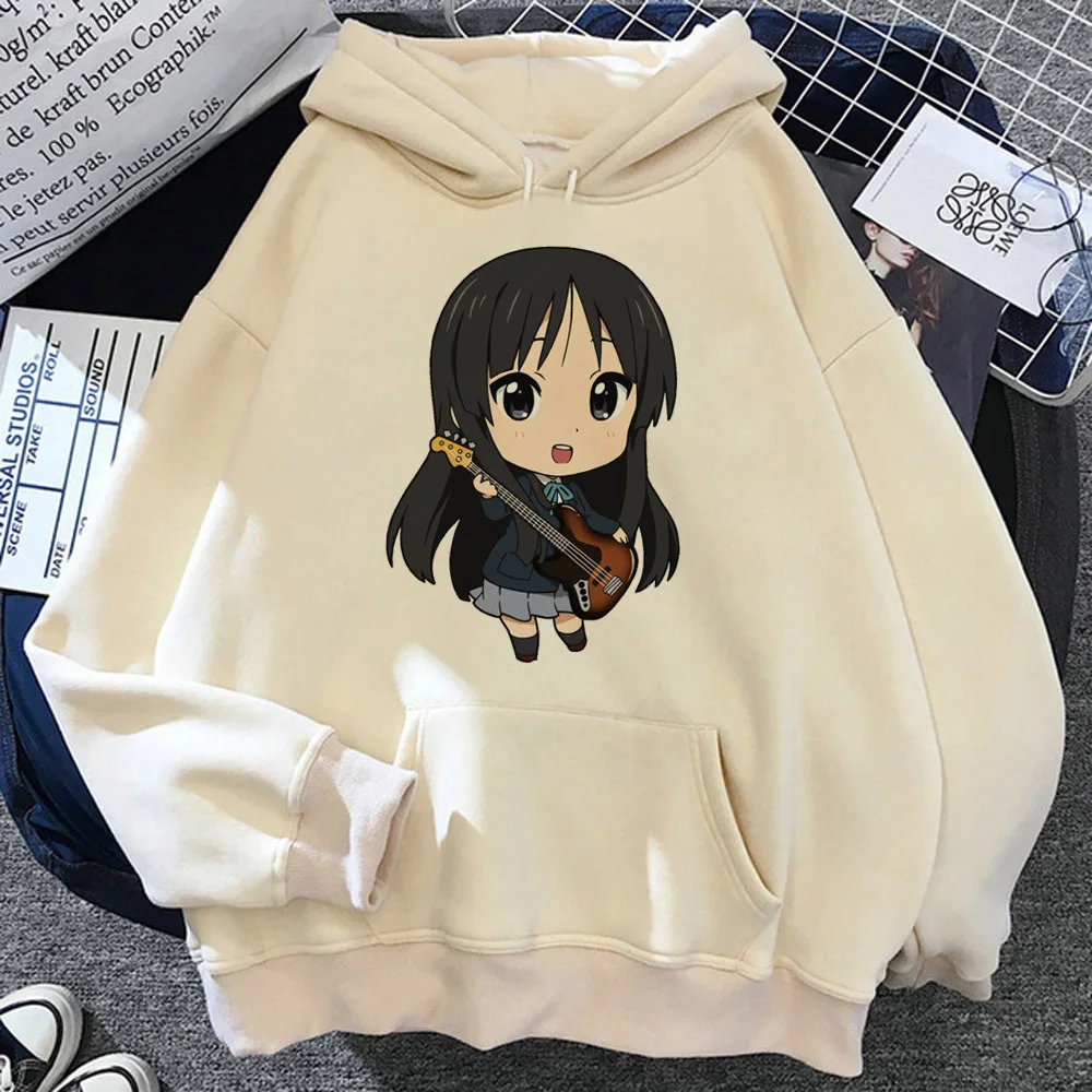 

K-on hoodies women streetwear Korean style graphic Winter hoddies Hooded Shirt women anime Hood