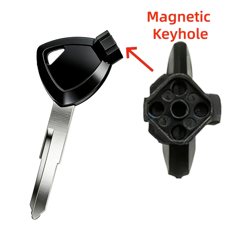 Llaves de Repuesto sin Cortar para Motocicleta YAMAHA, con Bloqueo Magnético Antirrobo, para los Modelos VOX BWS 4V, BWS125, VOX50, GTR125, JOG EVO