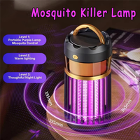 A74G-3In1 Mosquito Killer Lamp Camping Lighting Outdoor Home Night Light Usb Plug In Electric Shock Mosquito Killer Lamp