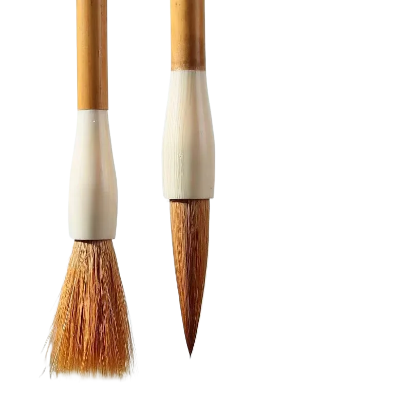 

Middle Regular Script Weasel Hair Calligraphy Brush Set Official Running Script Professional Painting Brush Pen Art Supplies