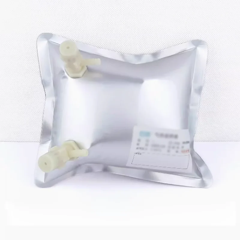

Gas sampling bag Aluminum foil air bag sampling bag Air collection bag Air collection bag Single and double valve 0.5L1L2L3L4L