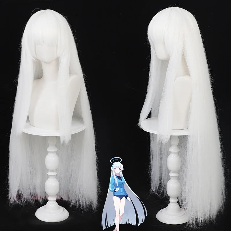 

Game Blue Archive Ushio Noa Cosplay Rose Net Wig