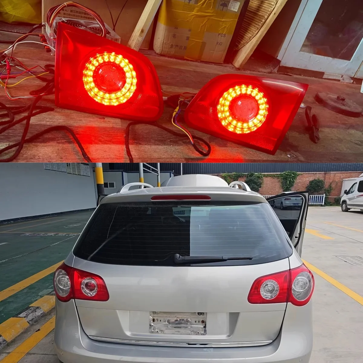 

LED Inner Rear Lights Taillight for Volkswagen Passat B6 Jetta Wagon Hatchback tail lamps