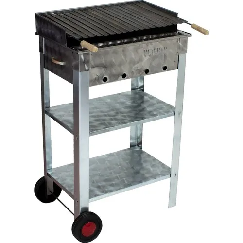 Metehan Mth-7 Outsize Size Groined Lama Latticed Barbecue 2 Wheel