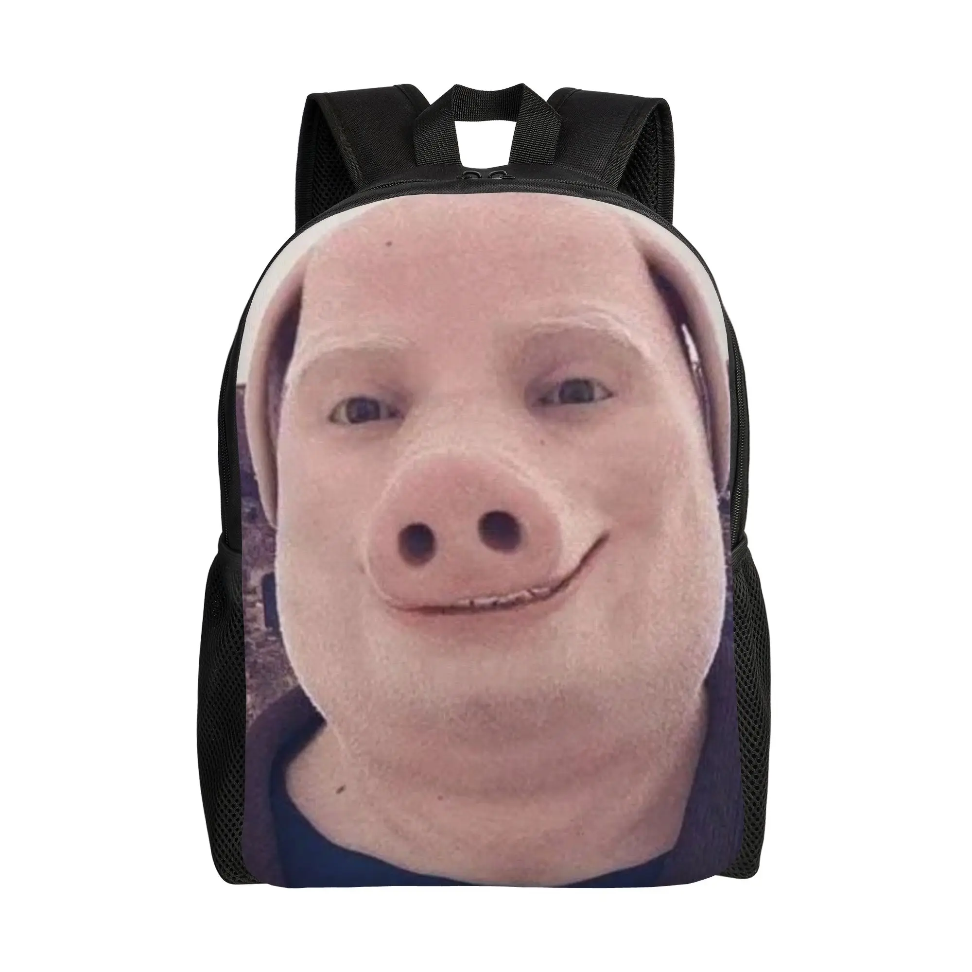 Back to school season Snack Storage john pork is calling 7 Bookbag John Pork College Student Backpack Backpack