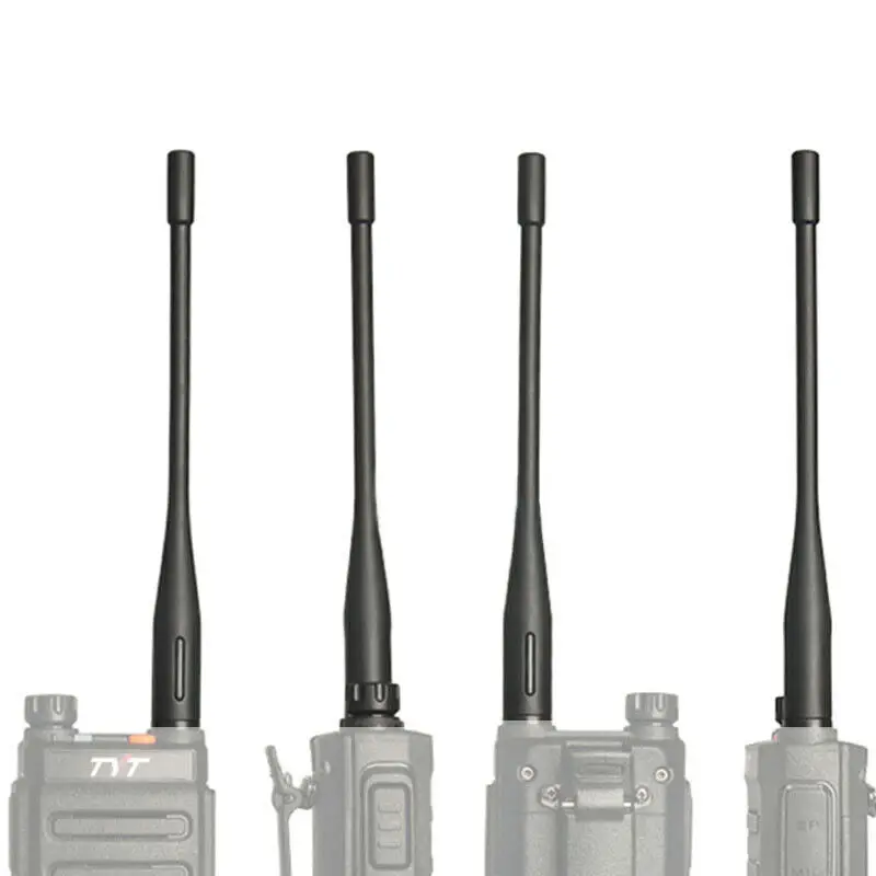 10pcs Original SMA-M VHF/UHF 136-174/400-480MHz Antena para Walkie Talkie TYT MD-760