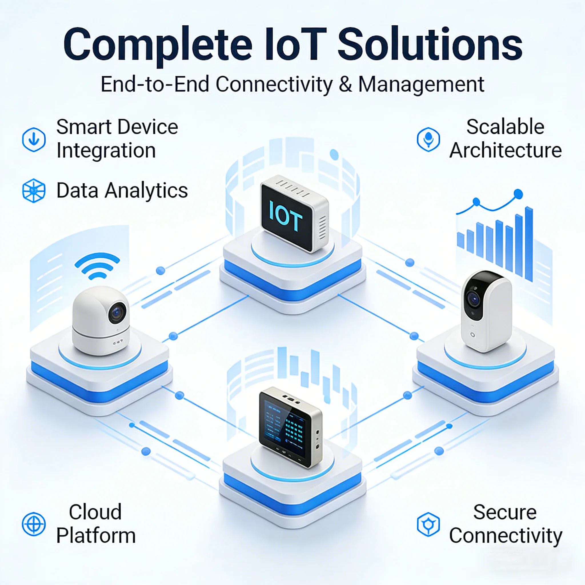 Internet Of Things Custom RFID IoT Inventory Management Solution UHF RFID Tags Readers Software Free SDK