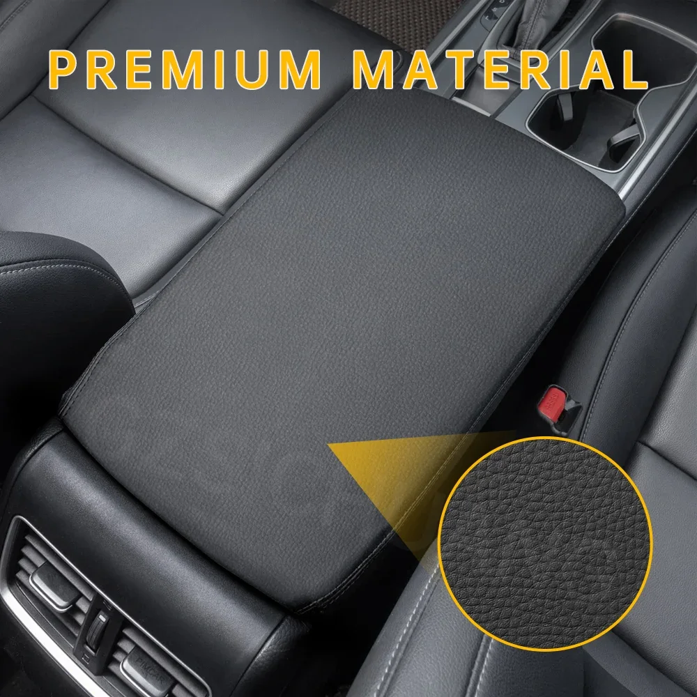 سيارة مركز وحدة التحكم مسند الذراع غطاء لهوندا أكورد 10 X MKX MK10 10th Gen 2018-2021 2022 الجلود مسند الذراع غطاء صندوق الملحقات #4