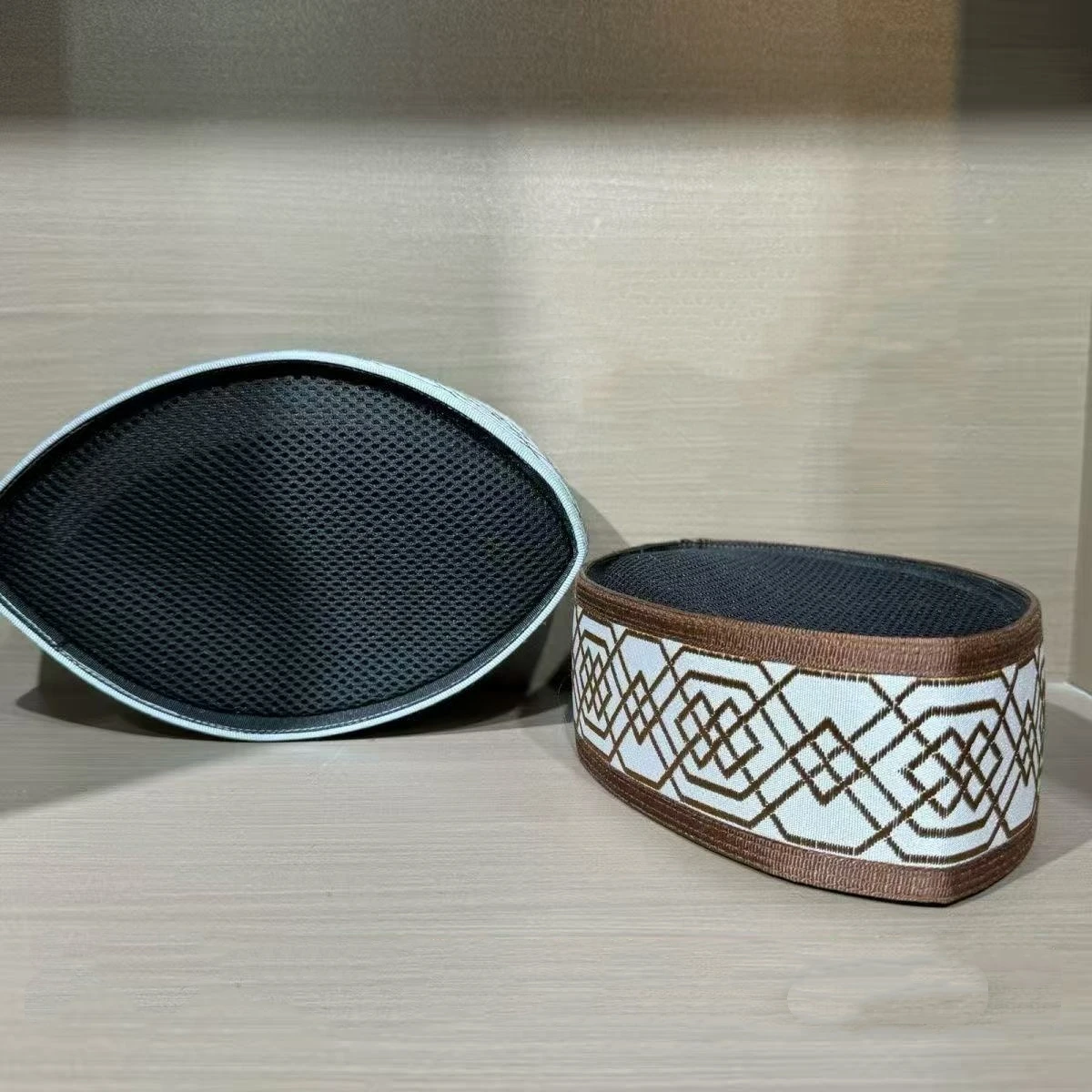 Free Shipping Malaysian Boat Caps For Men Clothing Muslim Hat Turkey Tax Kipa Kufi Saudi Islamic Prayer Luxury Cotton 03639