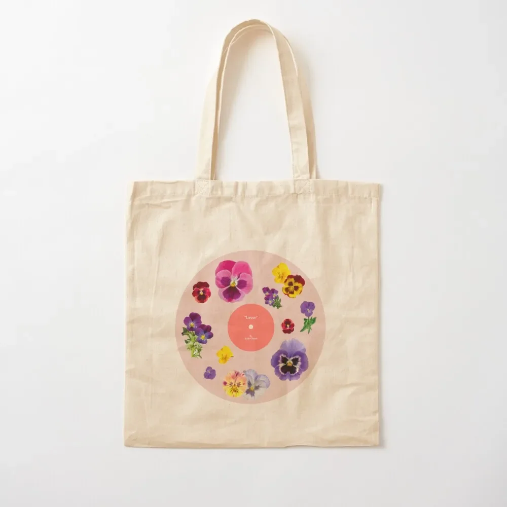 

LOVER TS FLOWER VINYL Tote Bag Lady bags Shopper bag Tote Bag