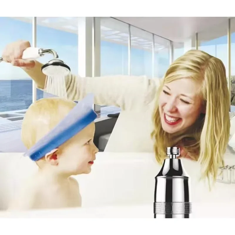 Filtro de chuveiro de metal sólido