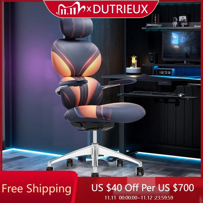 

Игровое кресло для учебы в скандинавском стиле, удобное мобильное милое игровое кресло с подставкой для ног, прочная металлическая мебель Muebles для дома