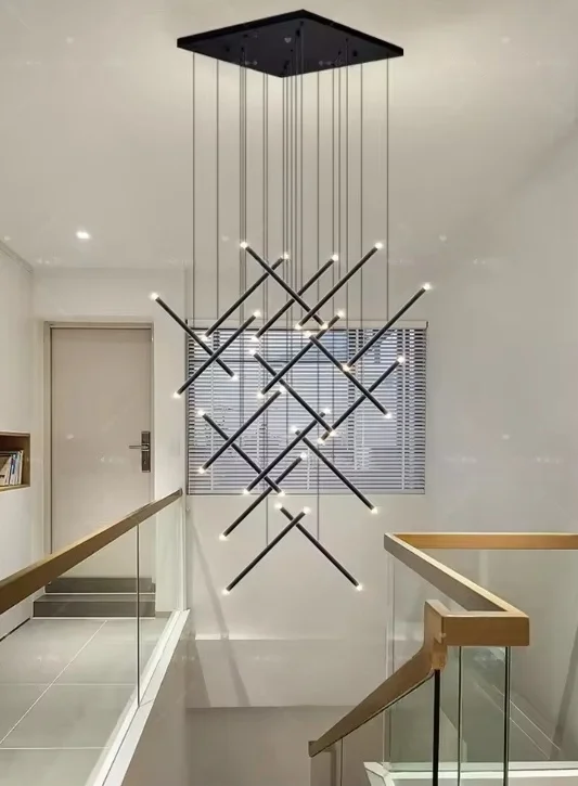 Nordic Pendant Light Modern Living Room Dining Table Lighting Lounge Hanging Restaurant Attic Chandelier Bedroom Ceiling Lamp