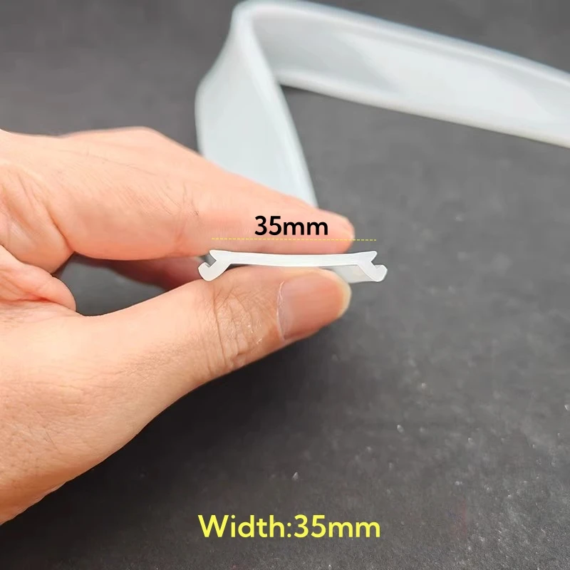 khelse Flexible LED Aluminum Channel Silicone Diffuser 1-10 m Milky White 3