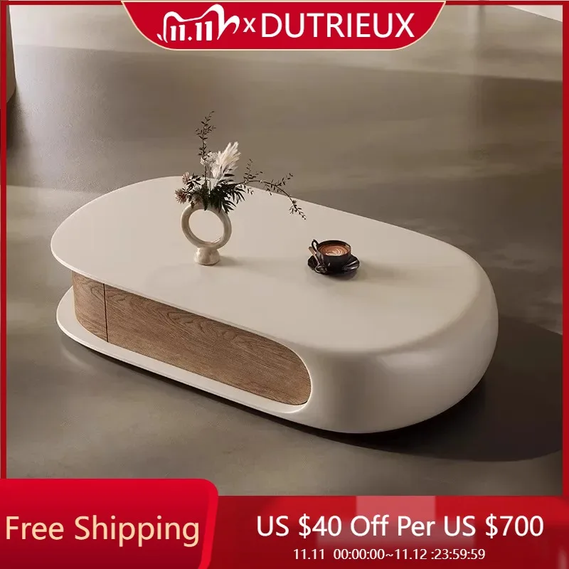 

Aesthetic Luxury Coffee Table Simple Modern Elegant Nordic Salon Coffee Tables Unique Big Size Mesas Bajas Ornaments Home Decor