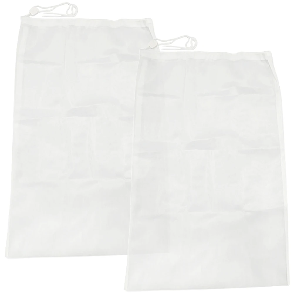 

2Pcs Pool Vacuum Leaf Bag Firm Sturdy Fine Mesh Easy Catching Insects Cleaning Tool Swimming Fountains Fish Tank