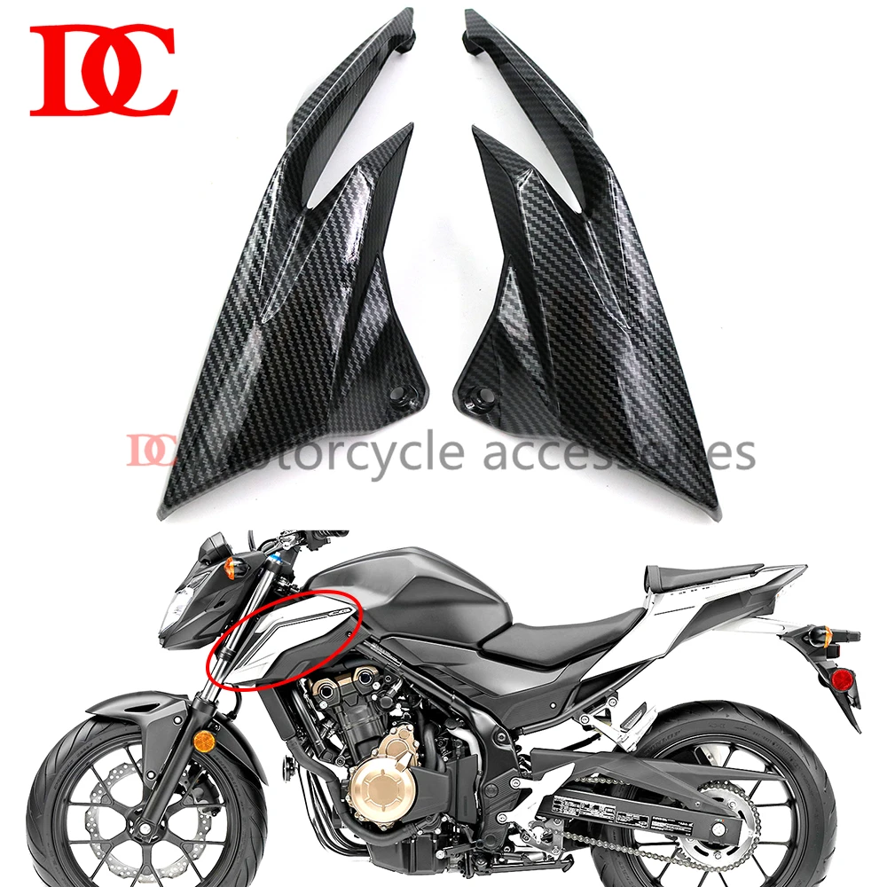 

Side Panel Fairing Front Upper Panel Water Tank Side Shield Fuel Tank Side Cover Plate For CB500F CB 500F CB500 F 2016 2017 2018