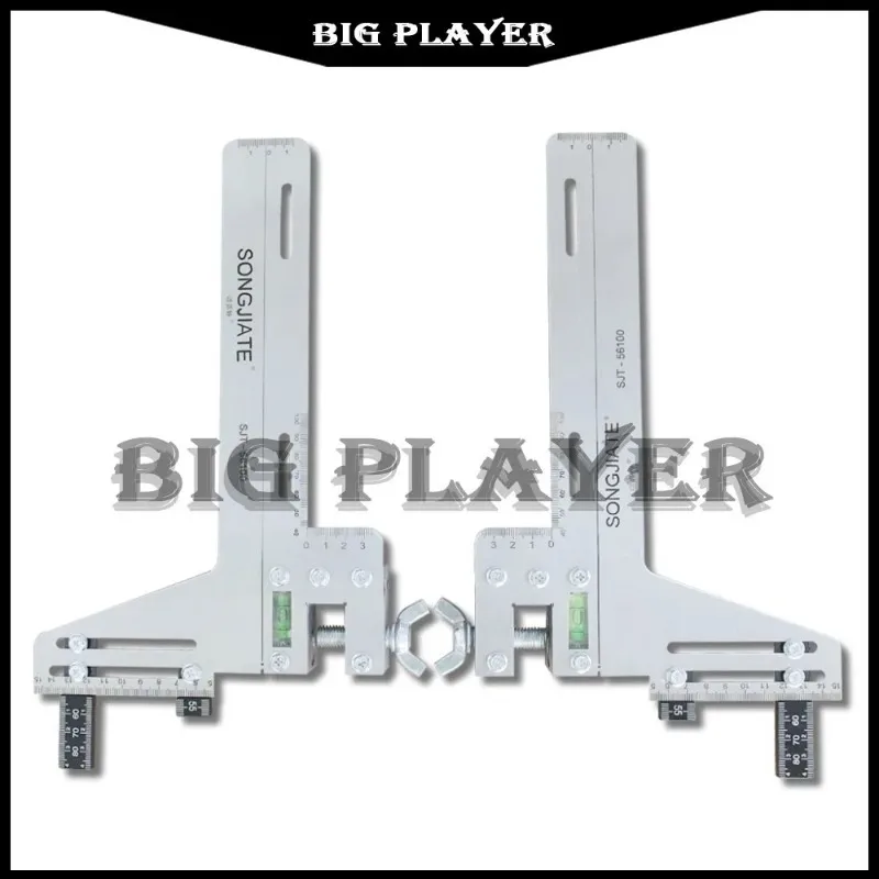 Maintenance and calibration of elevator positioning calibration tools, single line calibrators, and double line eccentricity