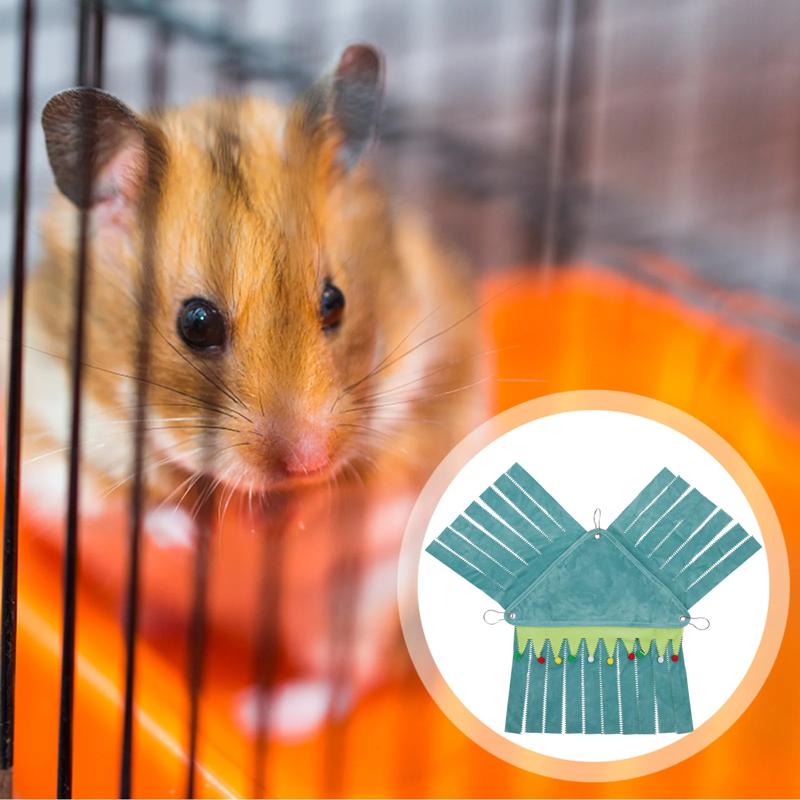 

Soft Flannelette Pet Hammock Nest For Hamsters Chinchillas Squirrels Small Animals Cozy Sleeping Cage Accessory All Season