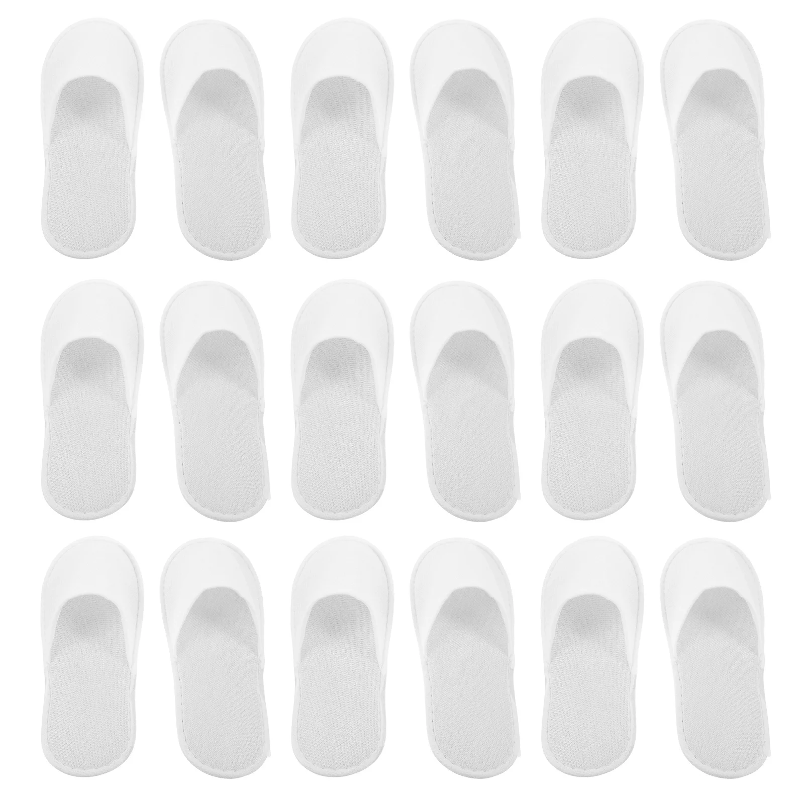 

Disposable Slippers Soft Non-Woven White for Hotel Spa Home Guest Comfortable Hygiene Sanitary One-Time Use Hotel Style Slippers