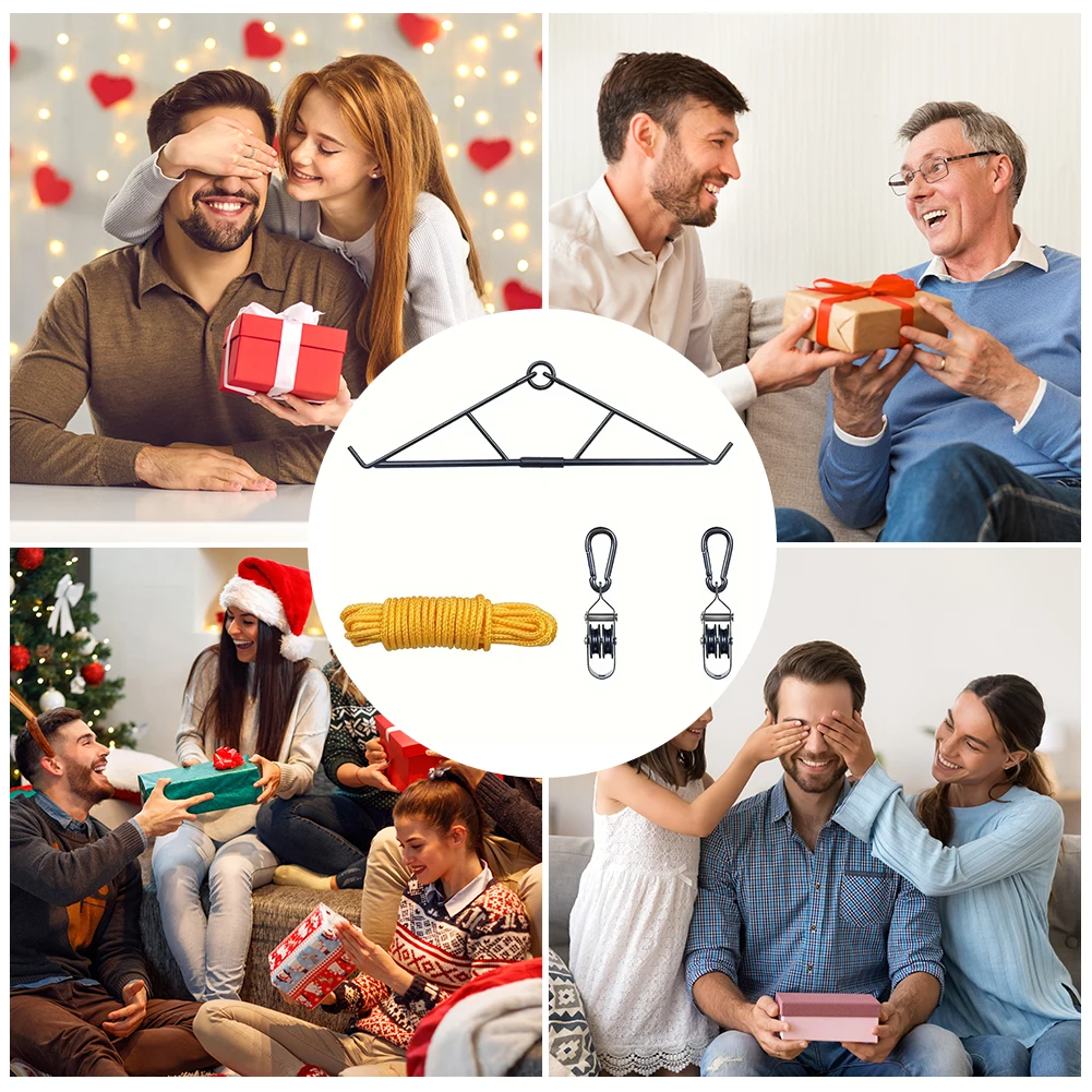 700LB Capaciteit Herten Hanger w/Gambrel Jacht Spel Opknoping Kit voor Herten Karkas/Butcher Jacht Accessoires Geschenken voor Mannen