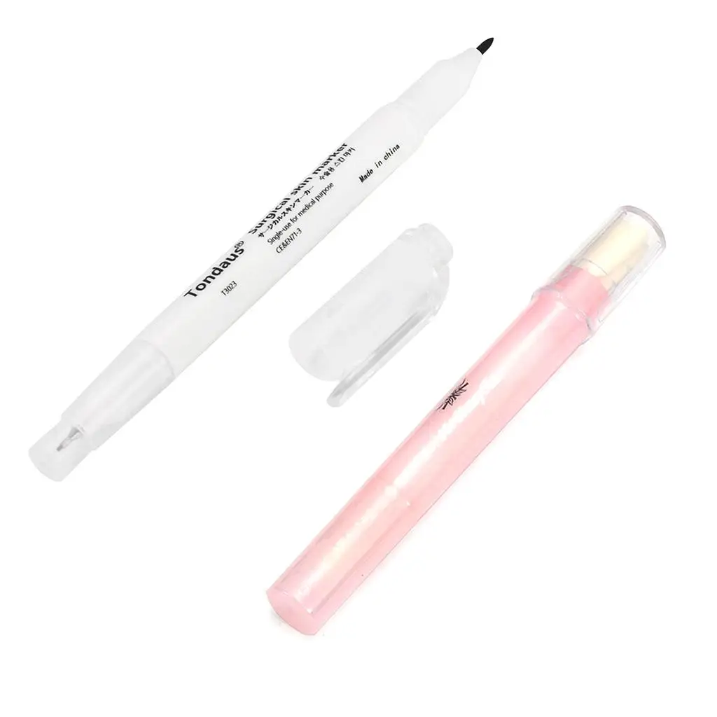Eyebrow Tattoo Set with Tattoo Microblading Eraser Permanent Makeup Highlighter Pen for Eyeliner Marking Tasks