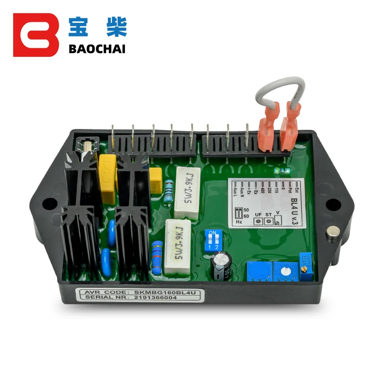 Imagem -05 - Regulador de Tensão Automático Bl4u Gerador Avr ac Fase sem Escova Control Board