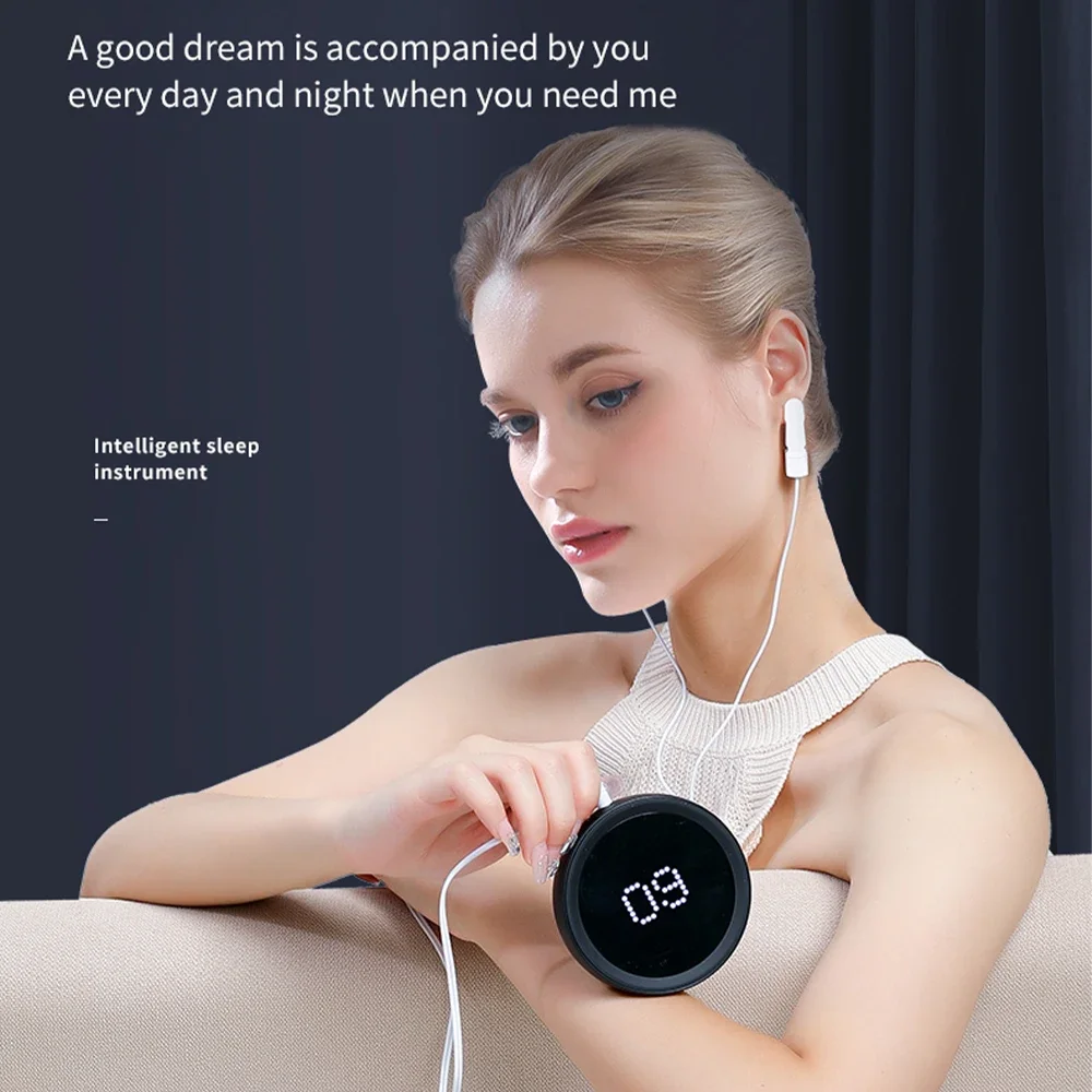 

Терапия, микротоковое импульсное устройство для сна, бессонница, тревога, инструмент для облегчения депрессии, помощник для дома, быстрый сон