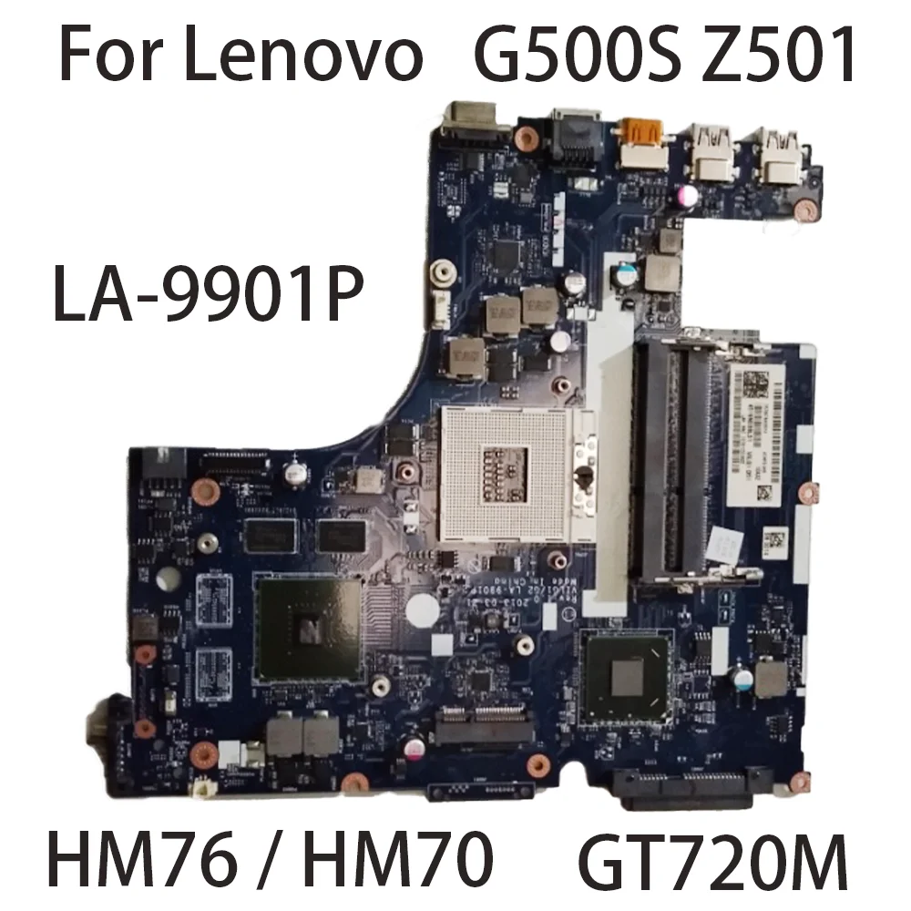 LA-9901P Ordinateur Portable Carte Mère Pour Lenovo G500S Z501 GT720M irus G1 MB W8S DIS AVEN76/AVEN70 GE 2G TS FRU:90003095 90003076 Carte Mère