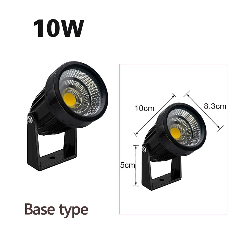 CTEEATE LED COB Garten Beleuchtung 5W 7W 10W 15W Outdoor Spike Rasen Lampe Wasserdichte Beleuchtung Garten weg Strahler AC110V 220V DC12V 24V 5