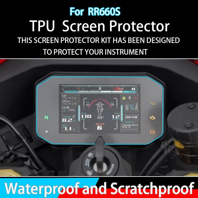 For VOGE RR660S RR 660S RR 660 S Rr660s 2024 Accessories Motorcycle Dashboard Screen Protector TPU Protection Membrane