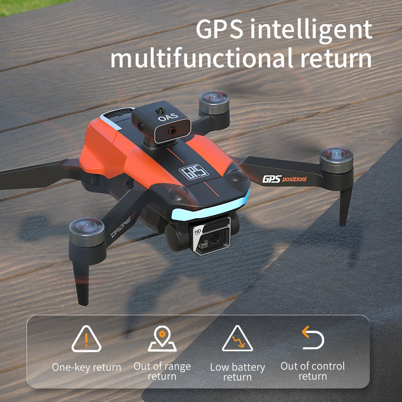 

8K high-definition camera JJRC drone with WiFi real-time image transmission, GPS optical flow positioning, VR surround mode