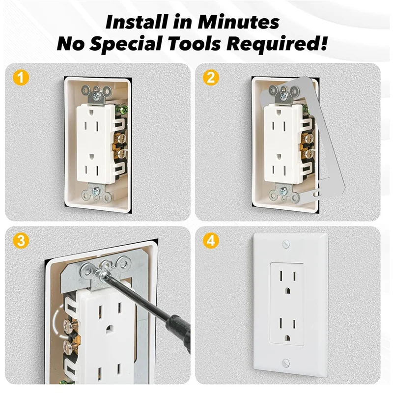 فواصل لوحة الحائط BAAD، لوحات تسوية الجهاز مناسبة لأداة إصلاح المنافذ الكهربائية، حشوات فواصل وعاء