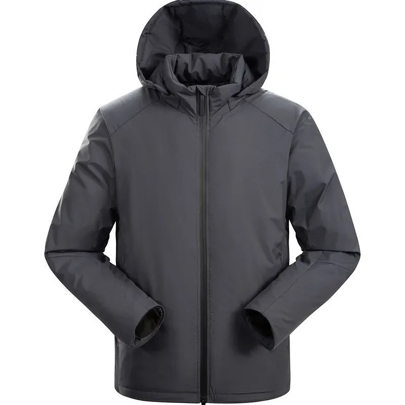 

Outdoor Cotton Jacket New Windproof Warm Unisex Hooded Hiking Jacket