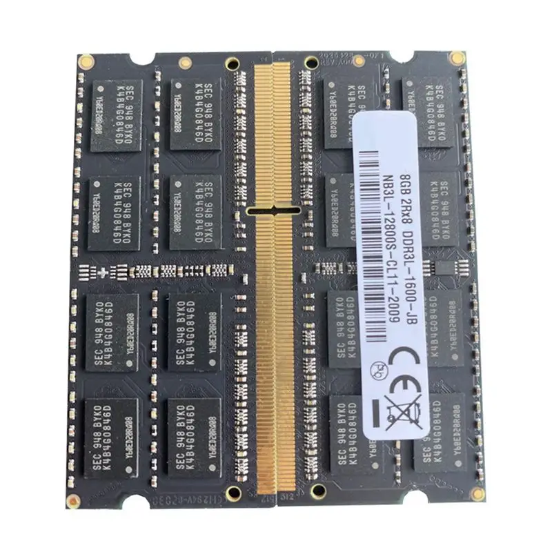 3X DDR3 8GB Laptop Ram Memory 1600Mhz PC3-12800 1.35V 204 Pins SODIMM Support Dual Channel For AMD Laptop Memory