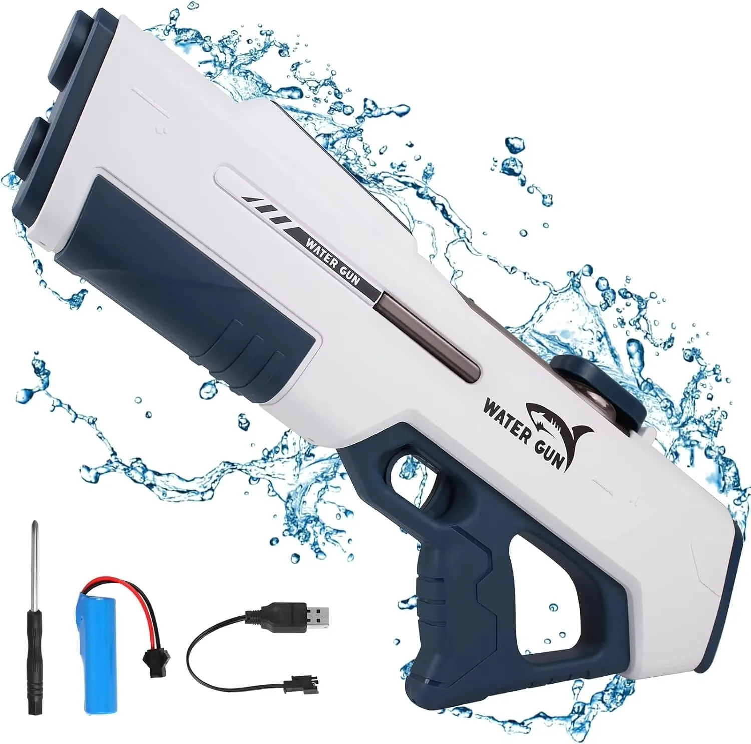 

Auto Refill Water Blaster Squirt Gun Electric Water Gun 400MLfor Adult Children Summer Toys