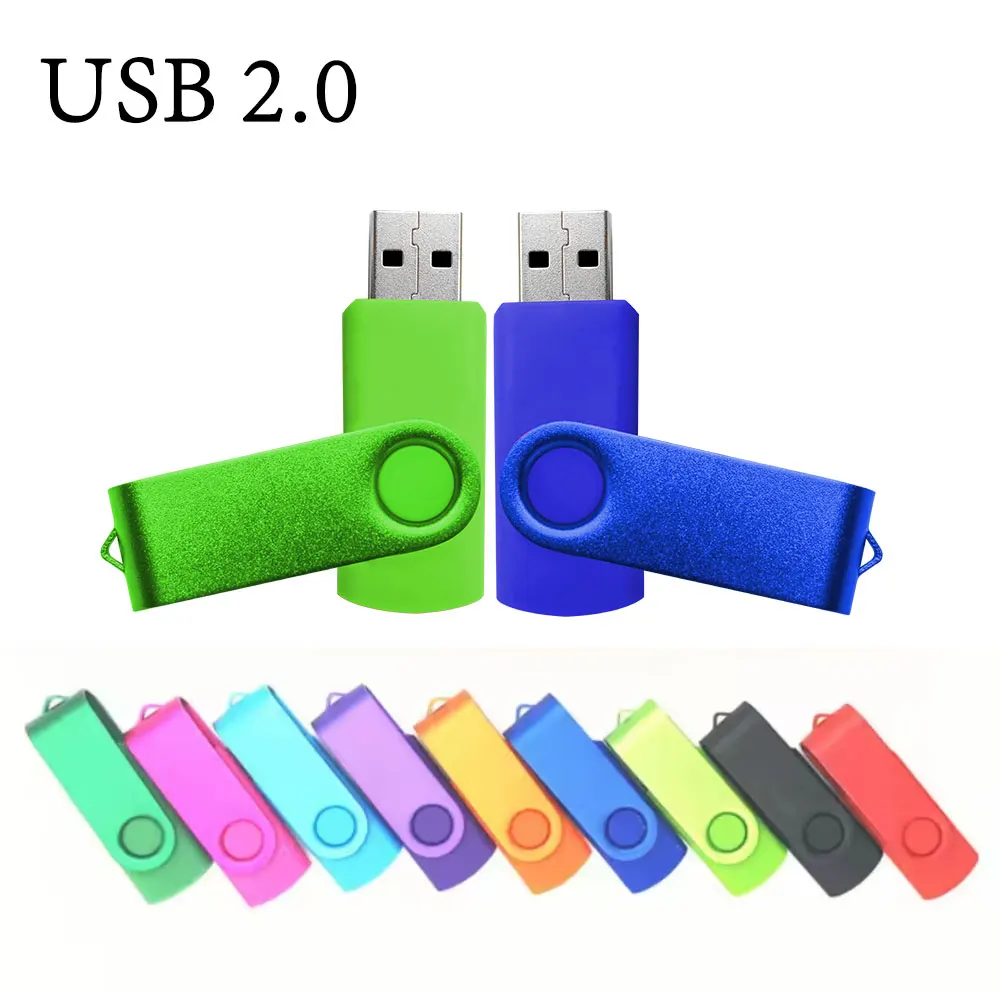 10 Pcs/lot USB 2.0 Flash Drive128MB 64GB Pen Drive 16GB Pendrive 32GB Disk USB Stick 1GB 2GB 4GB 8GB Memory Flash Disk Free Logo