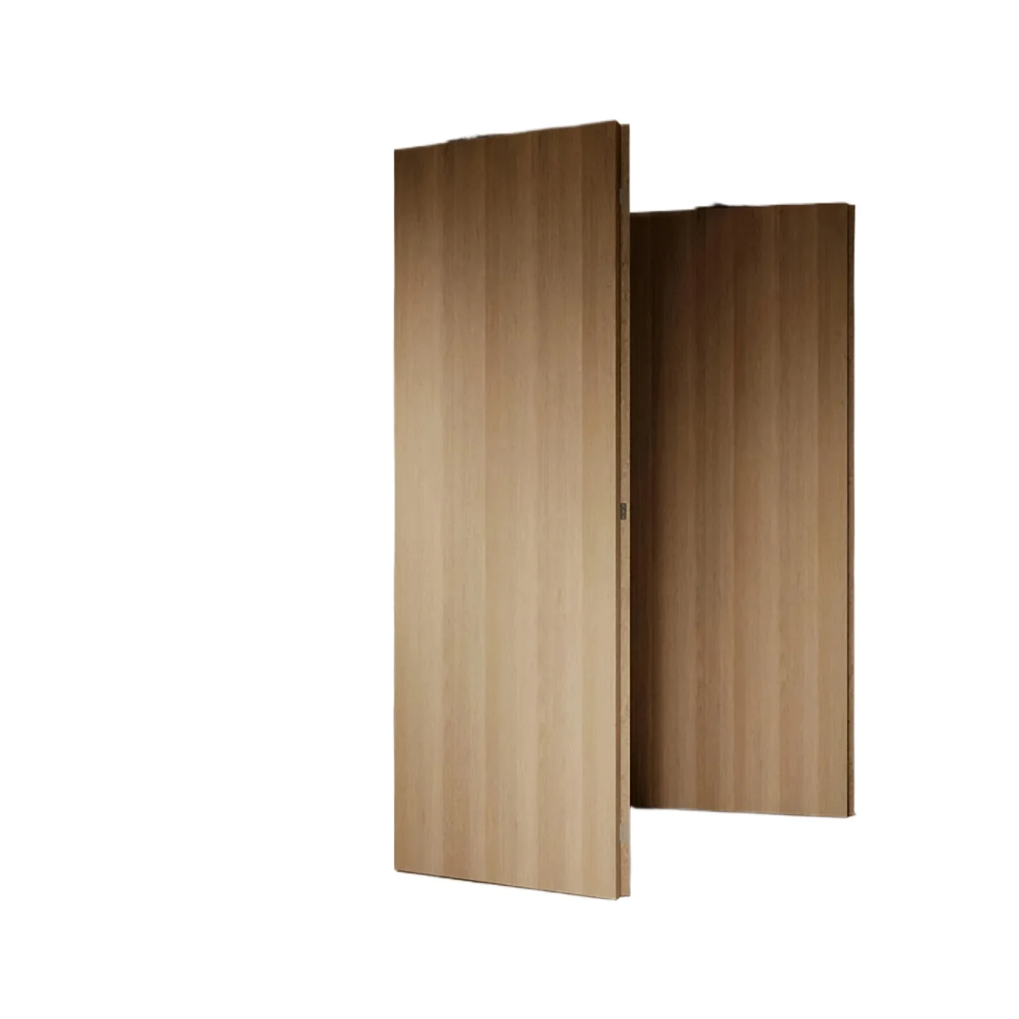 Folding partition door one-shaped room partition bedroom small apartment pocket door translation trackless folding sliding door