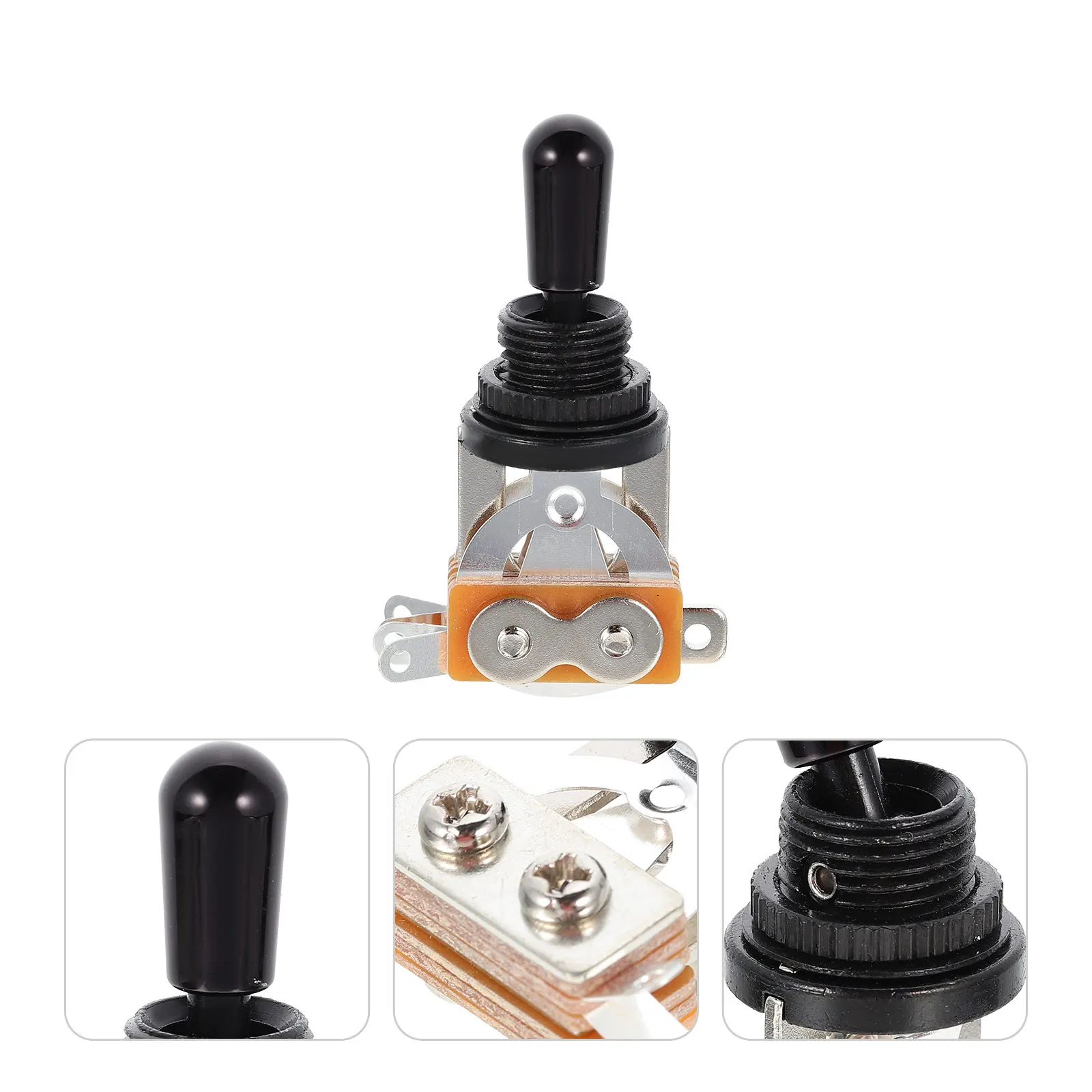 

Metal Toggle 3 Way Toggle Switch 3 Way Electric Guitar Parts Compact Pickup Selector For Guitar Accessories