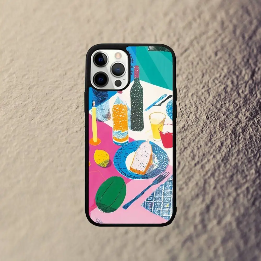 Art D-David H-Hockney Phone Case  For iPhone 17,16,15,14,13,12,11,Pro,Max,Plus,Mini,SE4,E Magnetic Magsafe Wireless Charging