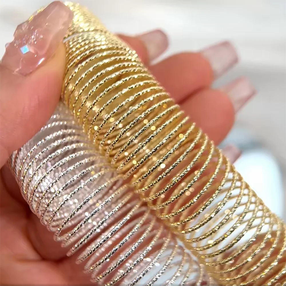 

12 loops 18mm Steel Wire Ring Circle Memory Wire Ring Circle DIY Ring Making Accessories Jewelry Material Metal Wire Wholesale