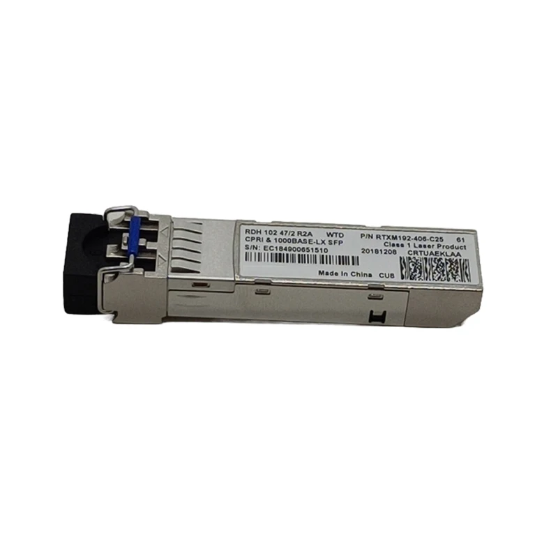 ตัวรับส่งสัญญาณสองโหมดสำหรับ Ericsson rdh 10247/2 1.25G-1310nm-10km ใหม่เอี่ยมอินเตอร์เฟซ LC ของแท้