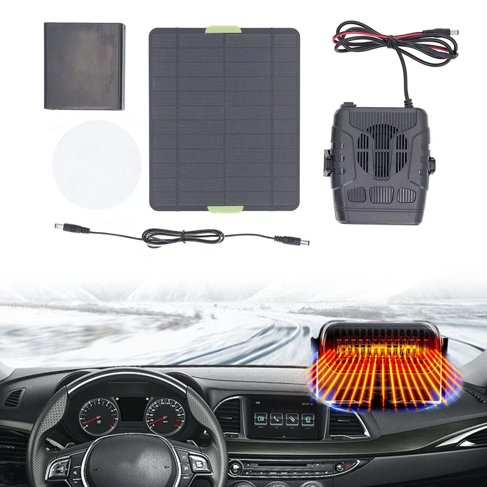 

Camping Heater Portable Heater De-icing Feature Monocrystalline Silicon Battery Operated Solar Heater Outdoor Heating