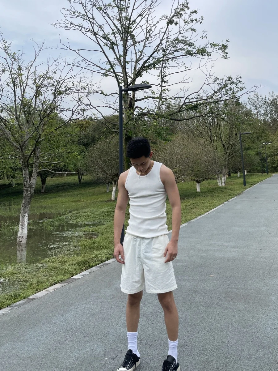 

Американский Sle Qui Dry Fourths orts, повседневные летние свободные спортивные брюки для отдыха, дышащие брюки прохладного цвета