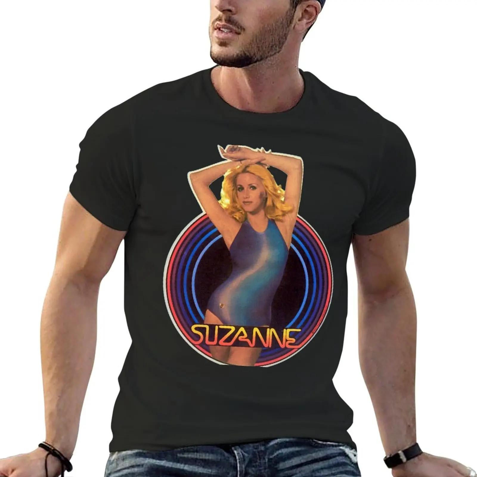 Suzanne T-Shirt basketball graphic tees for a boy Men's t-shirt