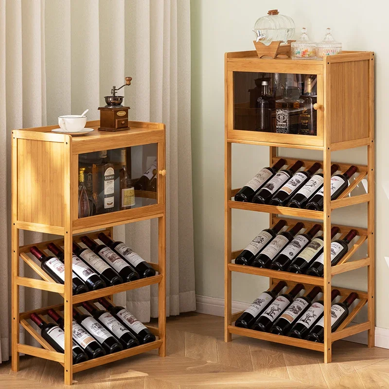 wine display modern simple side cabinet