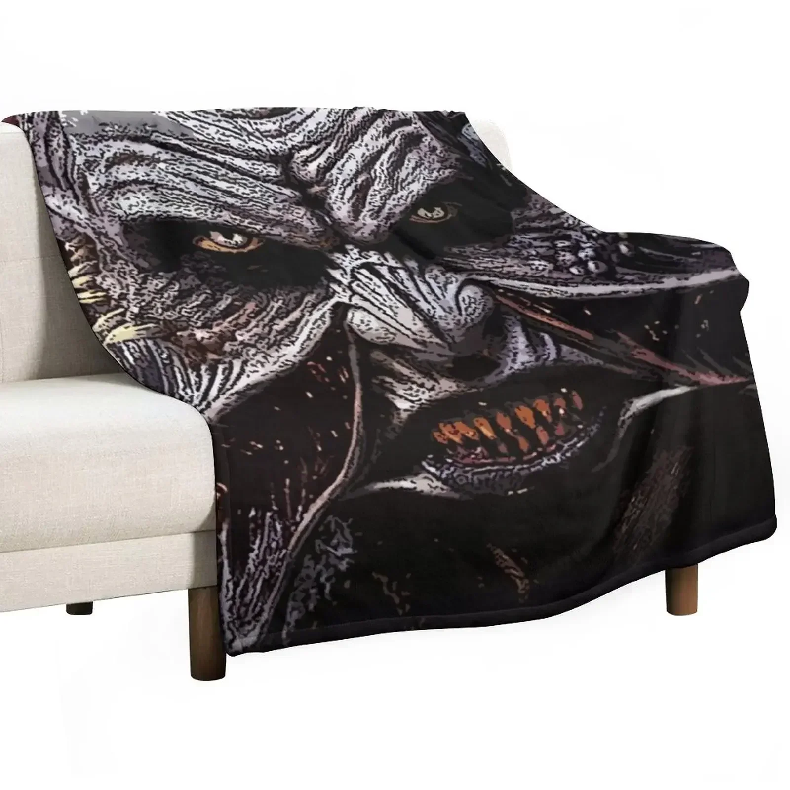 Jeepers Creepers Throw Blanket Flannel Decoratives Sleeping Bag Summer Blankets